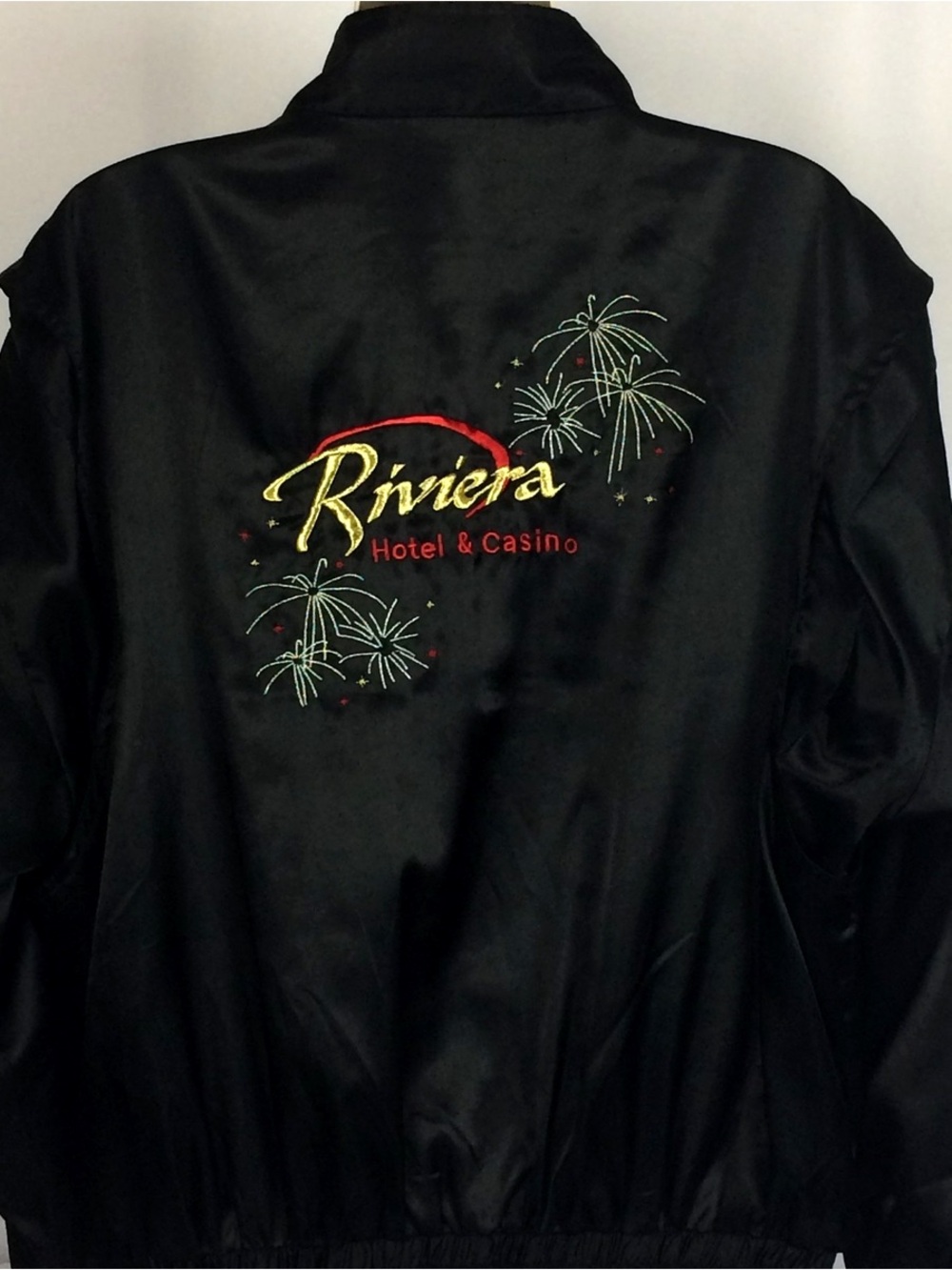 Flawless vintage vegas Riviera Casino Jacket with fireworks & Logo